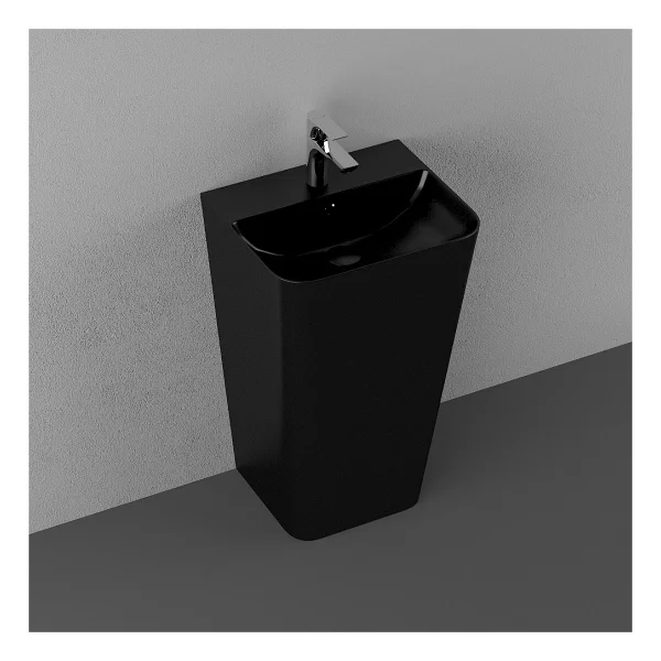 İsvea Sott Aqua 50 cm Yerden Monoblok Lavabo - Görsel 3