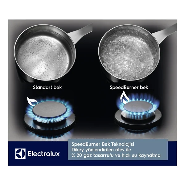 Electrolux Kgs6424sx Inox Ankastre Ocak - Görsel 7