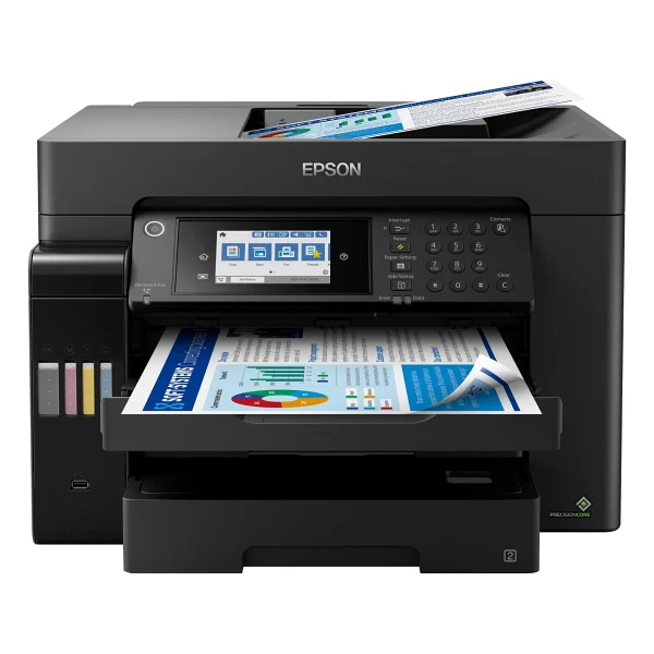 Epson Ecotank L15160 Wi-Fi + Tarayıcı + Fotokopi + Faks Çok Fonksiyonlu Tanklı Mürekkep Püskürtmeli Yazıcı - Görsel 5
