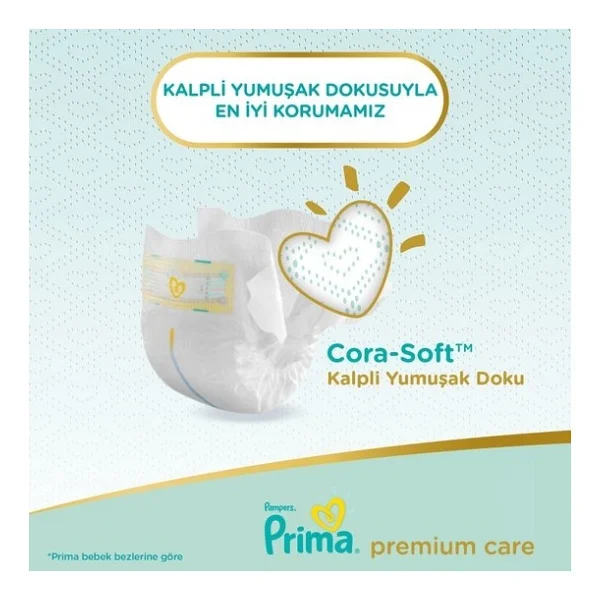 Prima Premium Care Prematüre 30'lu 3 Adet Bebek Bezi - Görsel 3