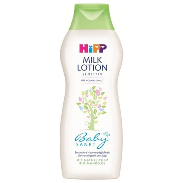 Hipp Babysanft Organik Badem Yağlı Bebek Vücut Losyonu 350 Ml Hassas Ciltler İçin Paraben Ve Mineral Yağ İçermez - Görsel 2