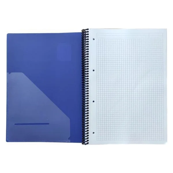 Gıpta Chromo Spiralli A4 120 Yaprak Kareli Defter - Görsel 3