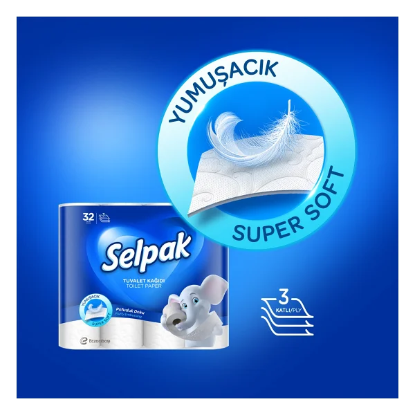 Selpak 32'li Tuvalet Kağıdı - Görsel 3