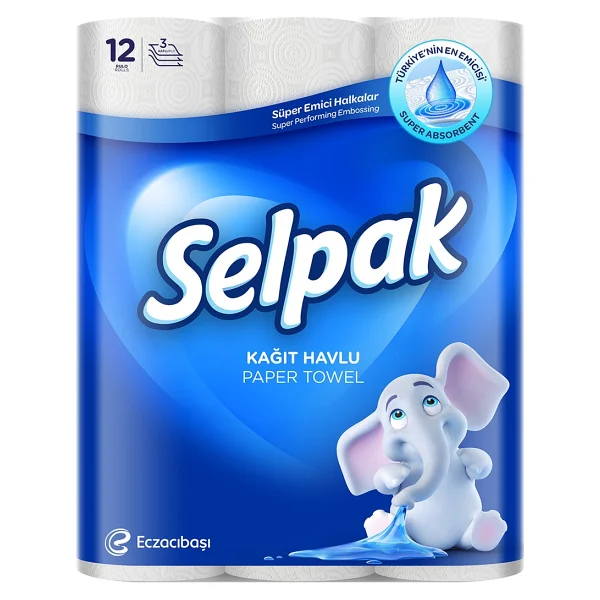 Selpak 12'li Kağıt Havlu - Görsel 7
