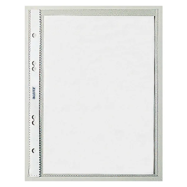 Leitz 4795 A5 Delikli Poşet Dosya 50'li Paket - Görsel 2