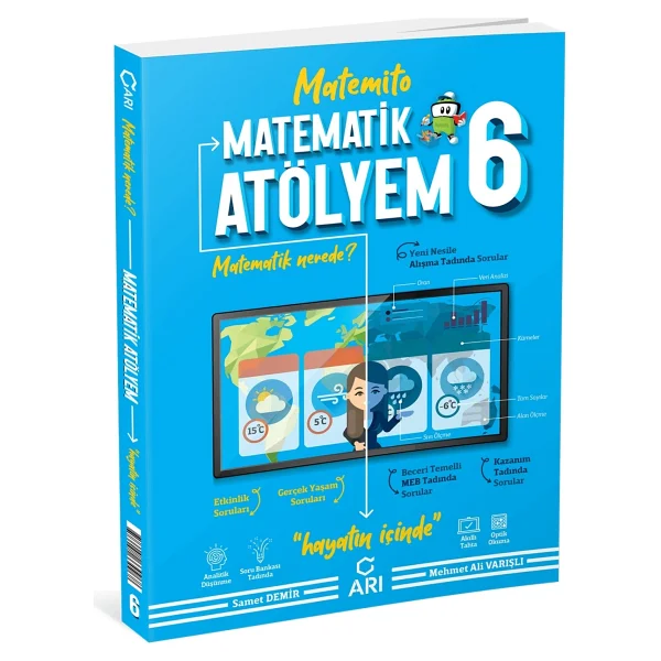 Arı Yayıncılık 6. Sınıf Matematik Atölyem Matemito - Görsel 6