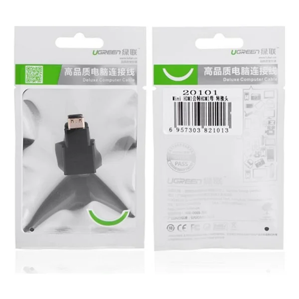 Ugreen 20101 Mini HDMI to HDMI Dönüştürücü - Görsel 4
