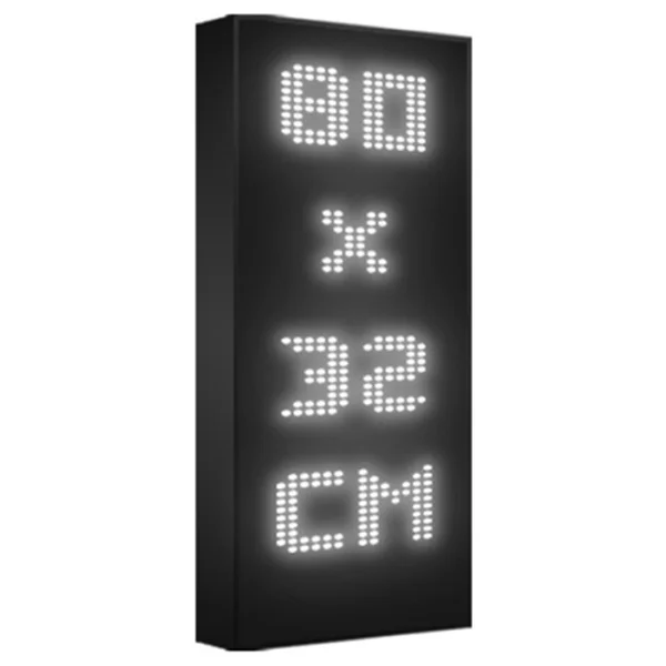 Depo Tabela Reklam Sarı Kayan Yazı LED Tabela 64 X 192 Cm Tek Taraflı - Görsel 5