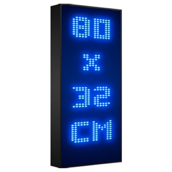 Depo Tabela Reklam Sarı Kayan Yazı LED Tabela 64 X 192 Cm Tek Taraflı - Görsel 4