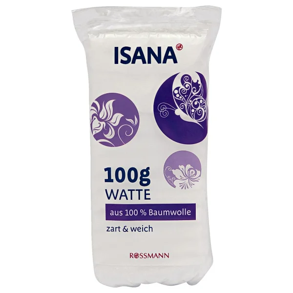 Isana 100% Pamuk Makyaj Temizleme Mendilleri Yüksek Emicilik Özelliğiyle 100 G - Görsel 4