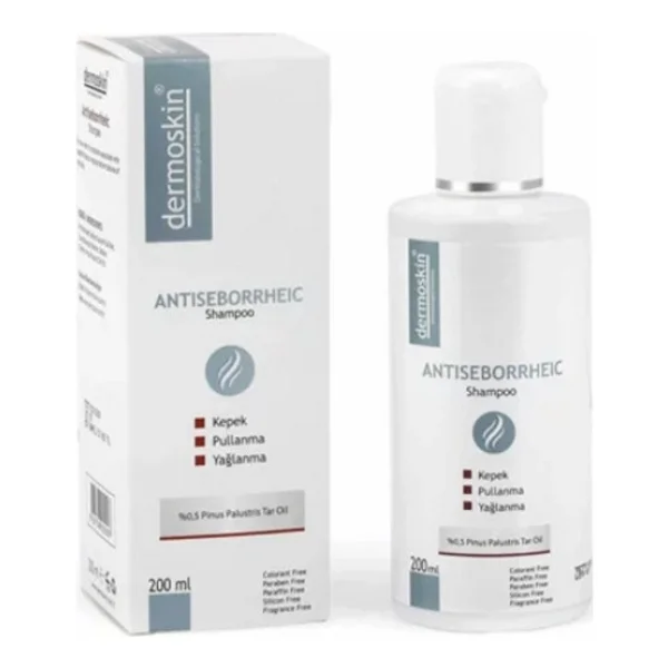 Dermoskin Antiseborrheic 200 Ml Kepek Şampuanı - Görsel 9