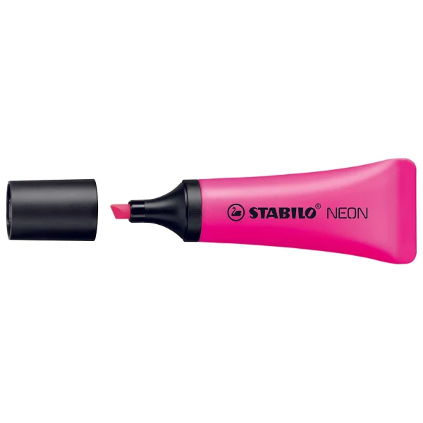 Stabilo Neon Lila Fosforlu Kalem - Görsel 2