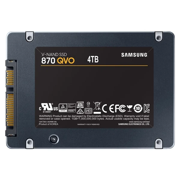 Samsung 870 Qvo Mz-77q4t0bw Sata 3.0 2.5" 4 TB SSD - Görsel 2