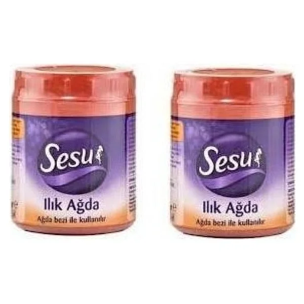 Sesu Turuncu 250 Gr 2 Adet Ilık Ağda - Görsel 2