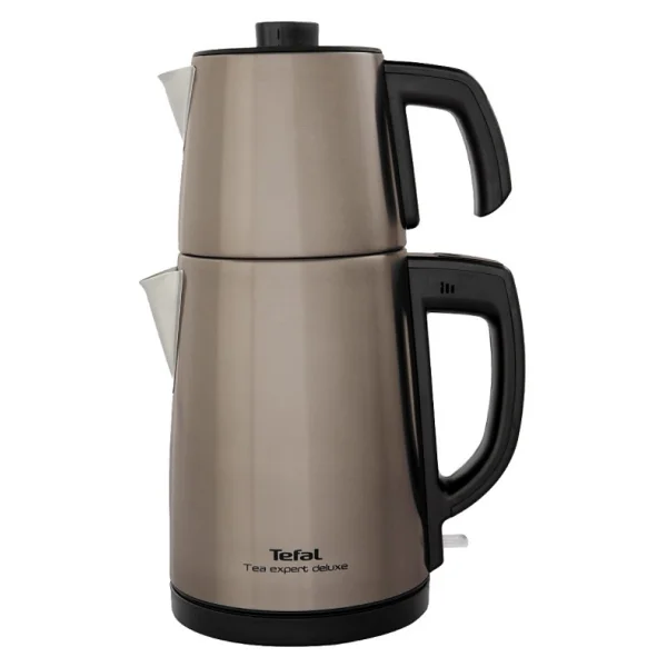 Tefal Tea Expert Deluxe Şampanya 1650 W Çelik Demlikli Çay Makinesi - Görsel 3