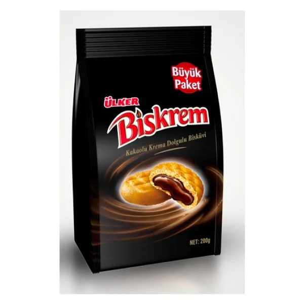 Ülker Biskrem Kakaolu Bisküvi 200 Gr - Görsel 2