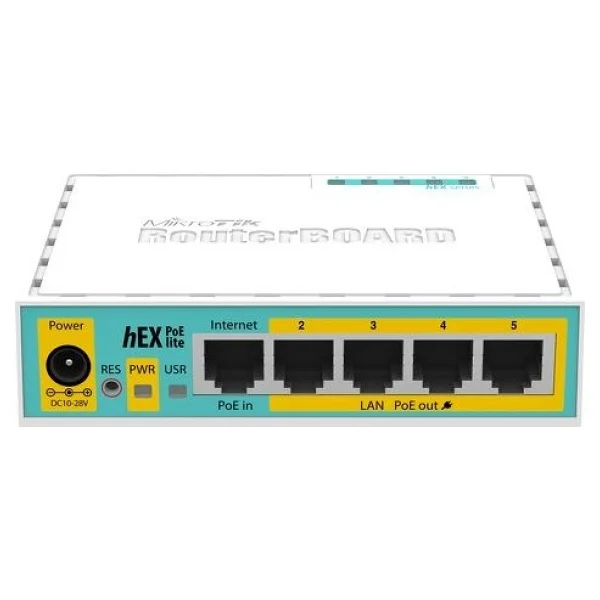 Mikrotik Hex Poe Lite Rb750upr2 4 Port Switch - Görsel 5