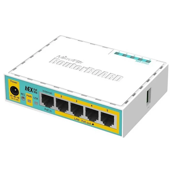 Mikrotik Hex Poe Lite Rb750upr2 4 Port Switch - Görsel 2