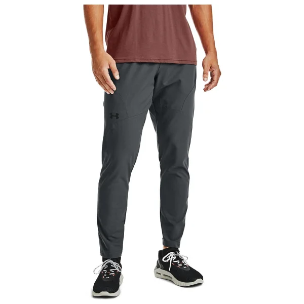 Under Armour Unstoppable Tapered 1352028-012 Koyu Gri Erkek Eşofman Altı - Görsel 8