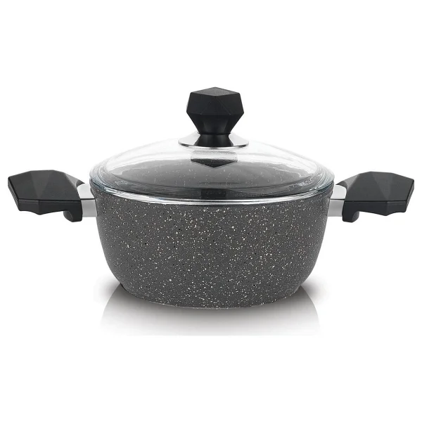 Schafer Cory 24 Cm Basık Granit Tencere - Görsel 4