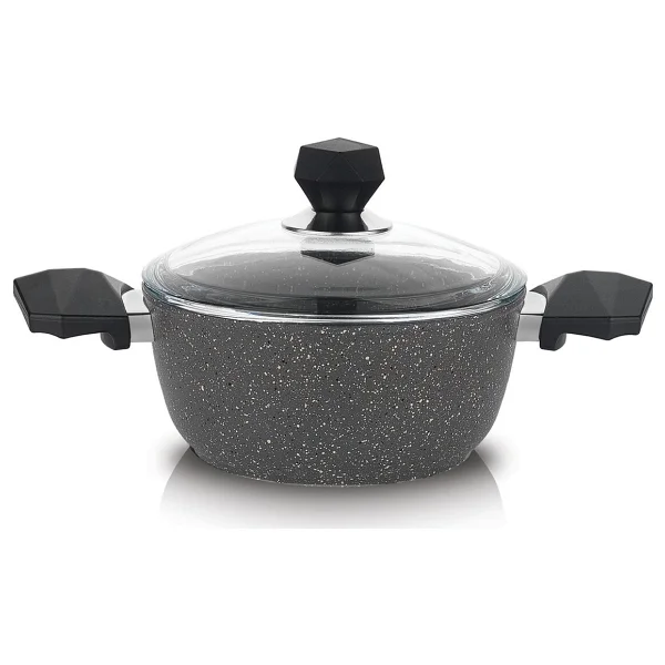 Schafer Cory 24 Cm Basık Granit Tencere - Görsel 6