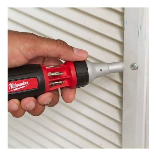 Milwaukee T4932471598 9 Fonksiyonlu Multi-Bit Cırcırlı Tornavida Seti - Görsel 4