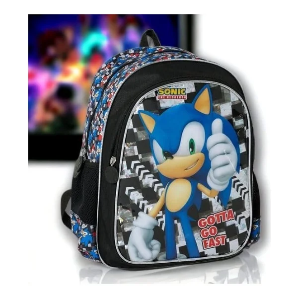 Sonic Okul Çantası - Görsel 4