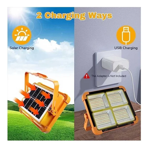 Forlife Fl-3239 200 W Sensörlü Şarjlı Güneş Enerjili Projektör - Görsel 5