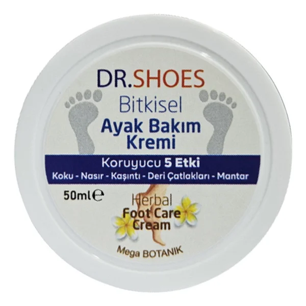 Dr. Shoes Bitkisel Ayak Bakım Kremi - Ayak Koku Karşıtı Krem 50 Ml. Koruyucu 5 Etki 2 Adet - Görsel 6
