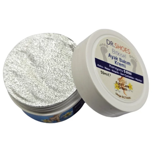 Dr. Shoes Bitkisel Ayak Bakım Kremi - Ayak Koku Karşıtı Krem 50 Ml. Koruyucu 5 Etki 2 Adet - Görsel 5