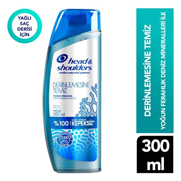 Head & Shoulders Derinlemesine Temiz Saç Derisi Detoksu 300 Ml Kepek Şampuanı - Görsel 6