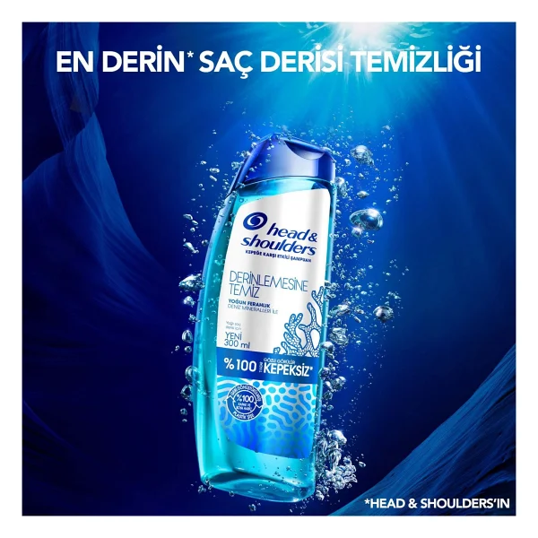 Head & Shoulders Derinlemesine Temiz Saç Derisi Detoksu 300 Ml Kepek Şampuanı - Görsel 3