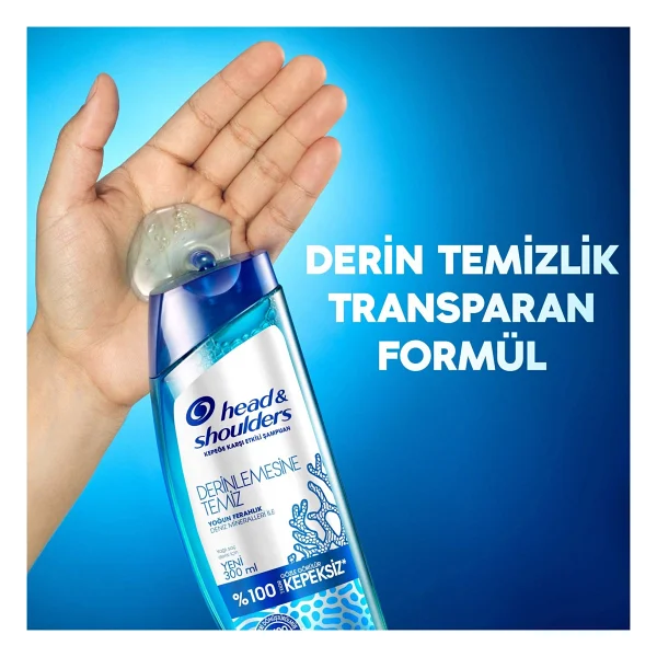Head & Shoulders Derinlemesine Temiz Saç Derisi Detoksu 300 Ml Kepek Şampuanı - Görsel 5