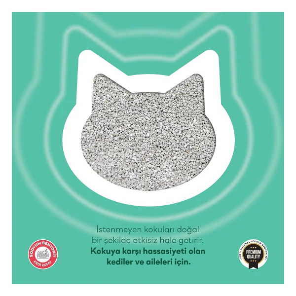 Toi Moi Kokusuz 10 Lt 2'li Bentonit Kedi Kumu - Görsel 2