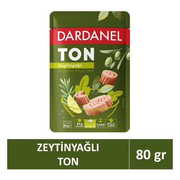 Dardanel Zeytinyağlı Poşet Ton Balığı 80 Gr - Görsel 7