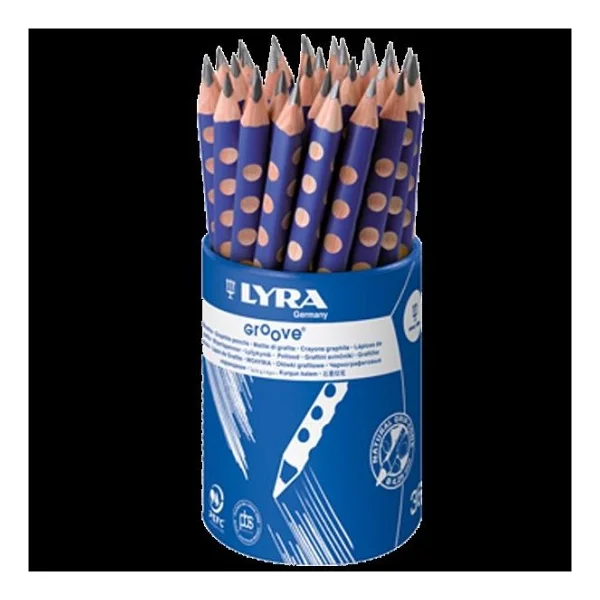 Lyra Kurşun Kalem Groove Graphite Üçgen Jumbo (36 Lı Paket) - Görsel 2