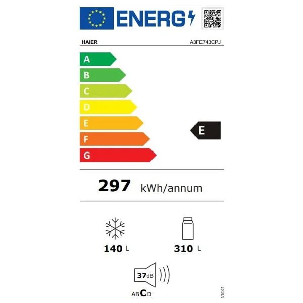 Haier A3FE743CPJ Kombi No Frost Buzdolabı - Görsel 6