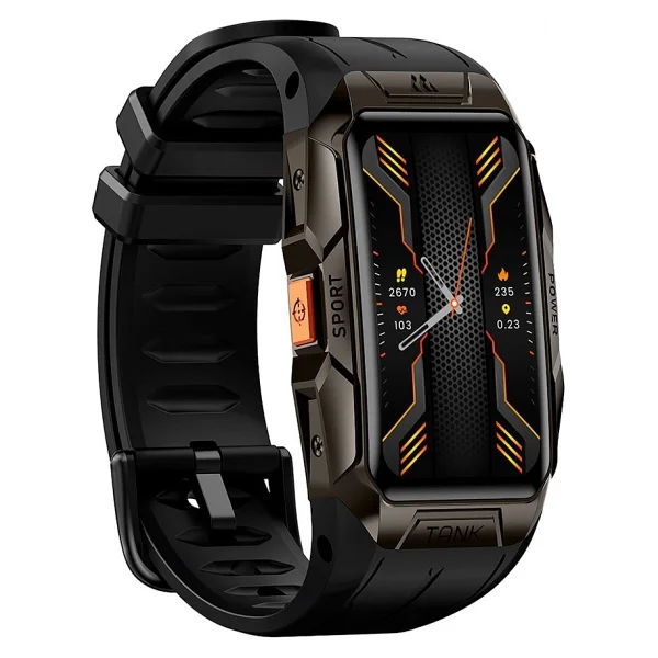 Kospet Tank X1 Siyah Akıllı Saat - Görsel 2