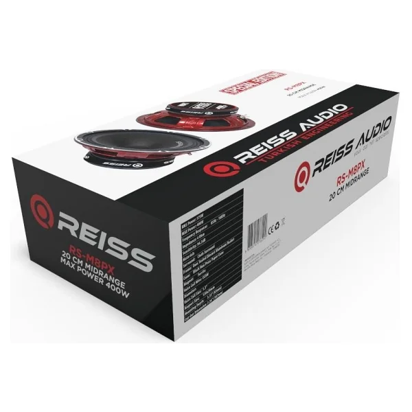 Reiss Audio Rs-M8px 400 W 20 Cm Midrange Oto Hoparlör - Görsel 3