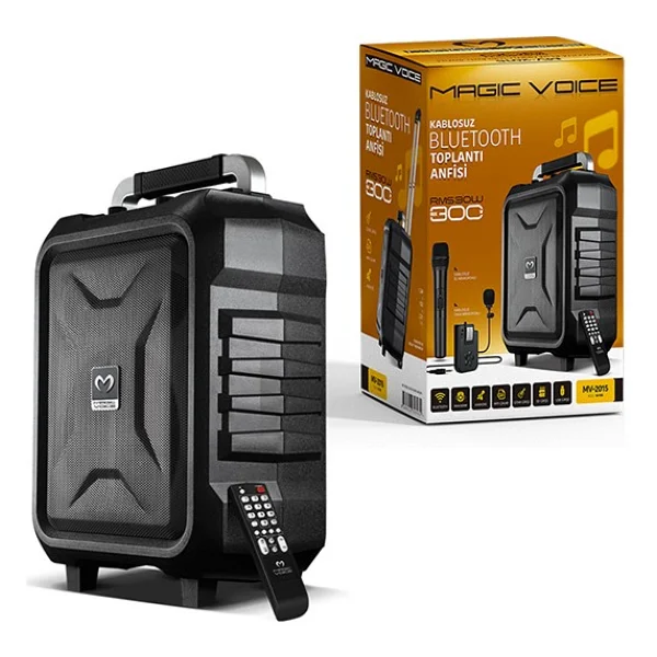 Magicvoice Mv-2015 300 W 1e-1y Mikrofonlu Aktif Hoparlör - Görsel 7