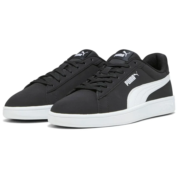 Puma Smash 3.0 Buck 392336-01 Siyah-Beyaz Spor Ayakkabı - Görsel 10