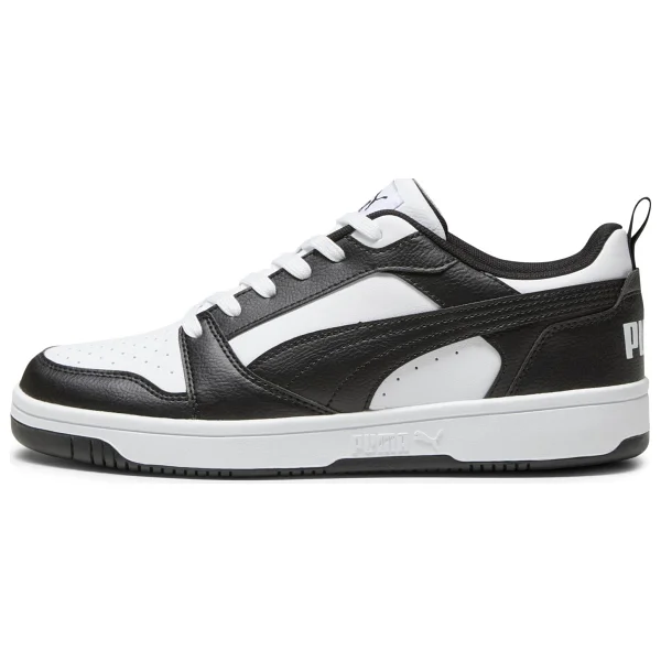Puma Rebound V6 Low 392328-01 Siyah-Beyaz Spor Ayakkabı - Görsel 10
