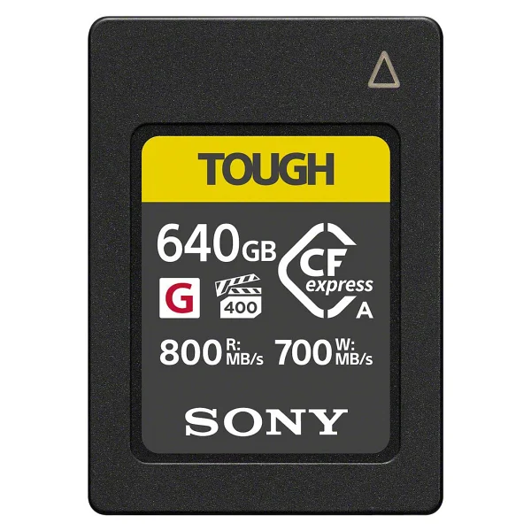 Sony Tough Cea-G640t 4K Cfexpress Type-A 640 GB Hafıza Kartı - Görsel 8