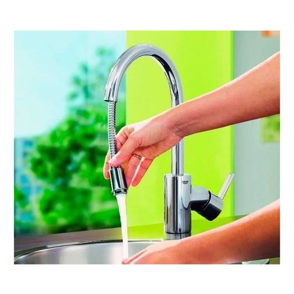 Grohe Eurostyle Cosmopolitan 31126004 Spiralli Mutfak Bataryası - Görsel 5