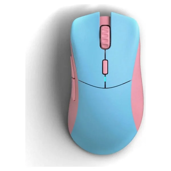 Glorious Model D Pro Skyline Glo-Ms-Pdw-Sky-Forge Pembe-Mavi Şarjlı Optik Kablosuz Oyuncu Mouse - Görsel 2