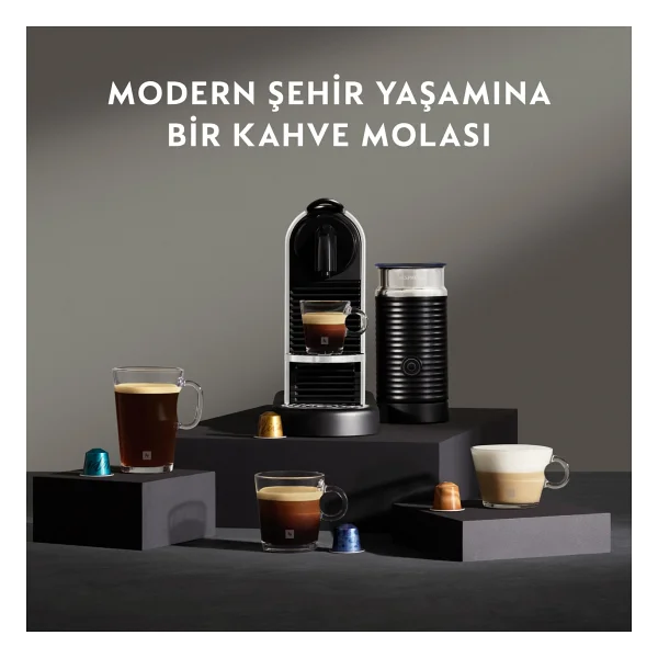 Nespresso D145 Citiz Platinum Bundle Kapsüllü Kahve Makinesi - Görsel 6