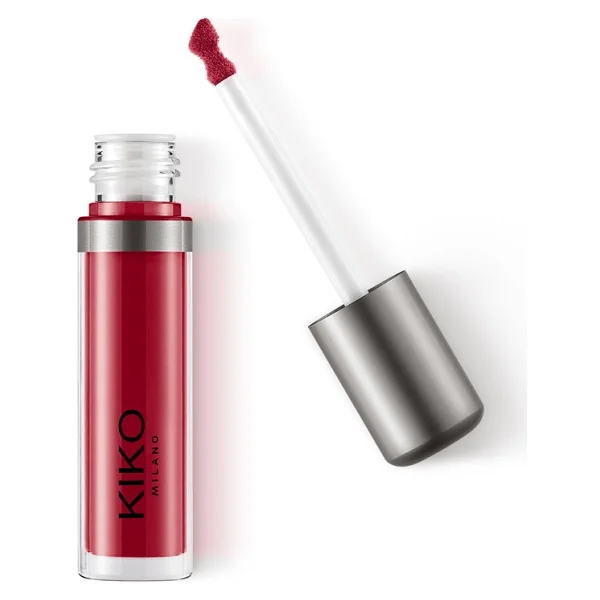 Kıko Milano New Lasting Matte Veil 15 Vivid Plum Likit Ruj - Görsel 2