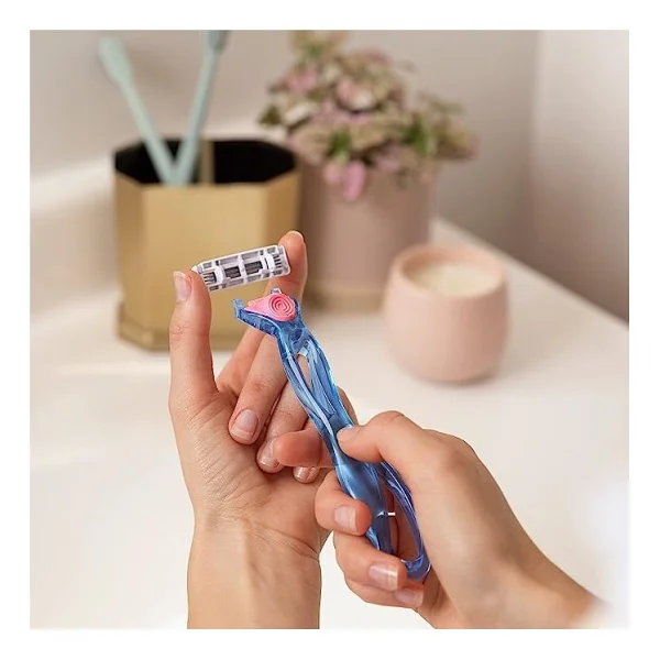 Bic Soleil Click 3 Sensitive 4 Başlıklı Kadın Tıraş Bıçağı - Görsel 2