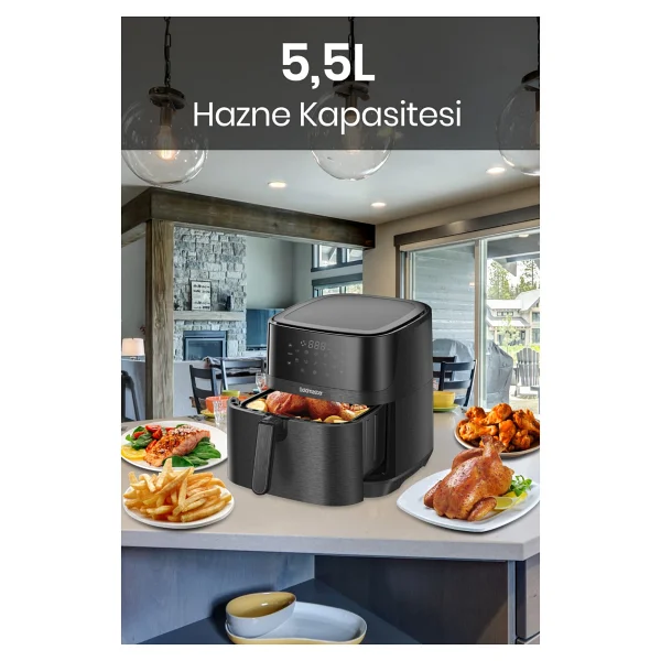 Goldmaster Palmi Gm8407 7 Lt Yağsız Fritöz - Görsel 5