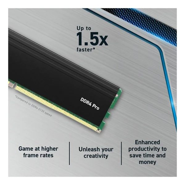 Crucial Pro 32 GB (2x16) 3200 MHz Cl22 Cp2k16g4dfra32a DDR4 RAM - Görsel 4